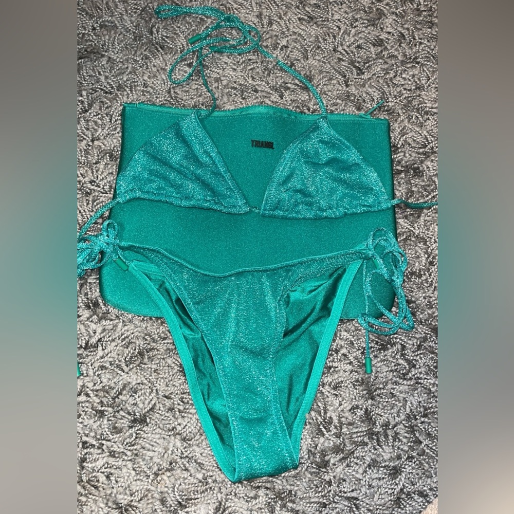 VINCA - JADED SPARKLE Triangl Bikini